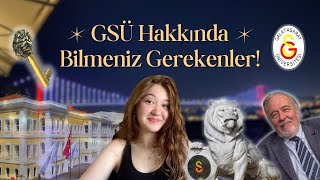 Galatasaray Üniversitesi Hakkında Bilmeniz Gereken Her Şey  Bütün Sorularınızı 9 GSÜlü Cevaplıyor [upl. by Jody]