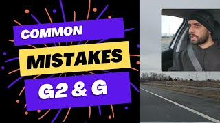 COMMON MISTAKES DURING G2 ROAD TEST  For Lesson call 4377553035 [upl. by Newton240]