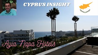 Anesis Hotel Ayia Napa Cyprus  A Tour Around [upl. by Sewoll]