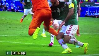 Robben penalty dive against Mexico [upl. by Gautier355]