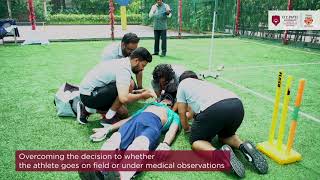 Management Of Sporting Emergencies  In Association With Reliance Foundation Young Champs [upl. by Egerton]