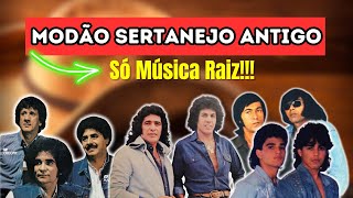 🔥 MODÃO SERTANEJO ANTIGO  Só Música Raiz [upl. by Stubstad]