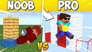 NOOB VS PRO INSANE SKILL CHALLENGE in Minecraft [upl. by Aynotak]