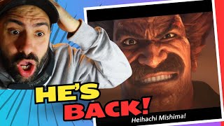 Heihachi Mishima RETURNS  Tekken 8 Heihachi Mishima Reveal Trailer [upl. by Acalia]