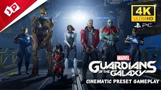 Guardians of the Galaxy Vol3 VES  Framestore [upl. by Airbma]