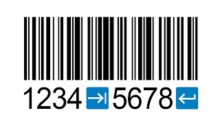 Barcodes mit Steuerzeichen wie TABULATOR oder ENTER erstellen  so gehts [upl. by Veta]