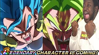 Phy LR Gogeta Blue amp Agl LR Broly Super Attack REACTION on DBZ Dokkan Battle 9th Anniversary [upl. by Uol]