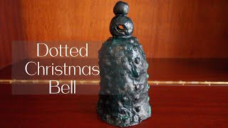 Paper Mache Bell Dotted Christmas Ornaments [upl. by Roanna683]