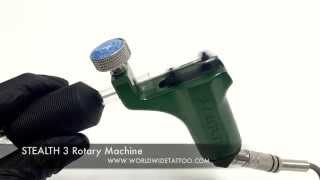 Stealth 30 Rotary Tattoo Machine [upl. by Airdnahc]