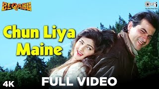 Chun Liya Maine  Beqabu  Sanjay Kapoor  Mamta Kulkarni  Udit  Alka  90s Romantic Songs [upl. by Pacien736]