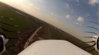 Twin otter RC model onboard video [upl. by Saddler877]