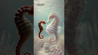 Male Seahorses and Pregnancy Natures Unique Role Reversal shorts [upl. by Sukhum]