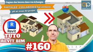 Partager et collaborer GRATUITEMENT avec REVIT en 2 clics  tuto gratuit n°160 [upl. by Sewoll]