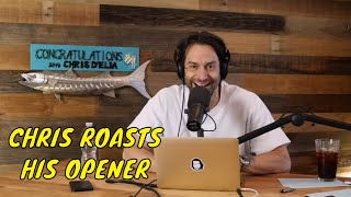 Chris DElia on Roasting His Opener [upl. by Helsa]