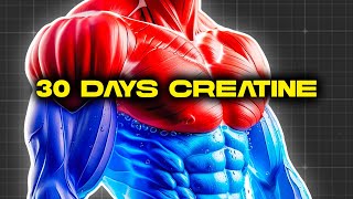 I Tried Creatine for 30 Days and Got AMAZING Results [upl. by Keemahs]