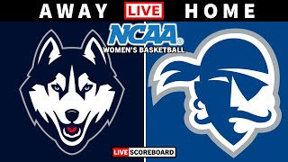 UConn vs Seton Hall  NCAA Womens Basketball Live Scoreboard [upl. by Niarfe906]