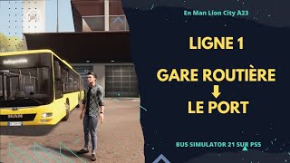 Première fois sur Bus Simulator 21 [upl. by Catherina]