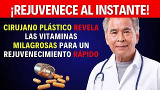 7 mejores VITAMINAS que te harán LUCIR mas JOVEN [upl. by Abbye]