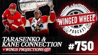 RED WINGS PROJECTIONS amp KANE TARASENKO CONNECTION  Winged Wheel Podcast  July 10th 2024 [upl. by Ekard742]