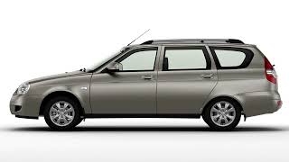 Lada Priora Station wagon 2171 2013–2015 [upl. by Wahs603]