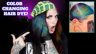 Testing COLOR CHANGING Hair Dye  Schwarzkopf Colour Alchemy [upl. by Hump]