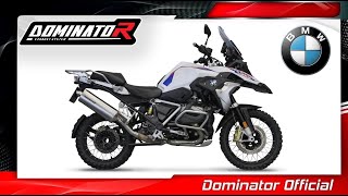 BMW R1250 GS  Dominator Exhaust Sound [upl. by Sevik]