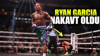 🔥 GERVONTA DAVIS RYAN GARCIAYI NAKAVT ETTİ [upl. by Airednaxela]