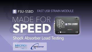 Fast USB Strain Module Shock Absorber Testing Case Study [upl. by Milty]