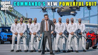 GTA 5  MICHAELS COMMANDOS NEW POWERFUL SUIT  BB GAMING [upl. by Olette]