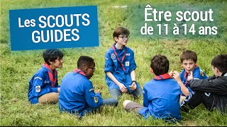 Les ScoutsGuides  être scout entre 11 et 14 ans [upl. by Bale]