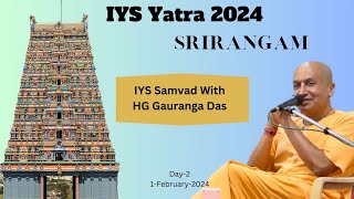 IYS Samvad with Gauranga Das  IYS Podcast [upl. by Lonergan]