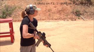 Tracy Target Transition Drills  SIG 516 [upl. by Yung]