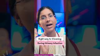 Right way to Cleaning During Urinary Infection urinaryinfection females short [upl. by Pickford]