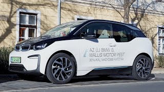 BMW i3 120 Ah téli teszt 422 kWh [upl. by Lekcar206]