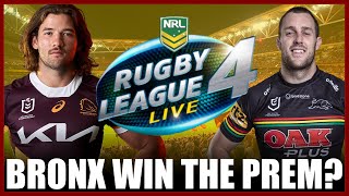 CAN THE BRISBANE BRONCOS BEAT THE PENRITH PANTHERS IN THE 2023 NRL GRAND FINAL ON RLL4 [upl. by Rramo315]