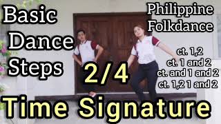 16 Basic Dance Steps of Philippine Folkdance l 24 Time Signature [upl. by Cheyne239]