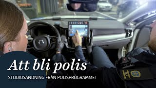 Att bli polis – digital informationsträff i samarbete med Polismyndigheten [upl. by Irpac]