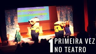 1º vez no teatro  Fiz Carolinas recheadas ♥ [upl. by Prentice]