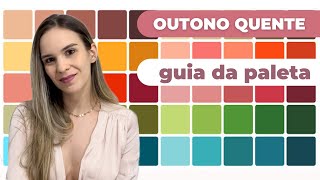 Coloração pessoal paleta OUTONO QUENTE como usar make acessórios cabelo etc [upl. by Palocz155]