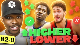 I Played NBA Higher or Lower To Go 820 in NBA 2K25 [upl. by Atinaj]