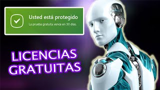 Generar y ACTIVAR Licencias para Antivirus ESET NOD32 y SMART SECURITY  LICENCIAS ORIGINALES 2024 [upl. by Roid]