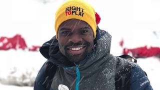 Ghana skeleton athlete Akwasi Frimpong preparing for 2018 Winter Olympics [upl. by Mareld220]