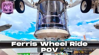 Ferris Wheel Ride  Ekka 2024  Royal Queensland Show  4k60FPS [upl. by Hanforrd717]