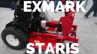 Exmarks New Stand on Mower  Staris Overview [upl. by Aneekat]