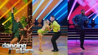 Dance Relay Jive wThe Miz Cody Rigsby Iman Shumpert Week 7  Dancing With The Stars [upl. by Naerb]