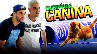 DESAFIO CANINO DISPUTA INCRÍVEL COM NOSSOS CACHORROS [upl. by Eilegna]