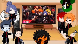 Akatsuki reagindo ao rap da Akatsuki GC [upl. by Homere]