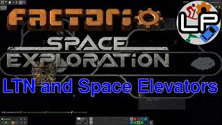 How to use LTN with Space Elevators  Laurence Plays Factorio Space Exploration [upl. by Adleremse762]