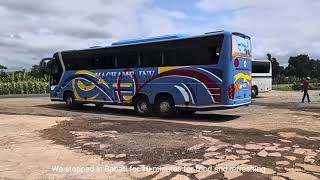 Arusha City to Dodoma City with Bus Tanzania Tour [upl. by Dnalrag940]