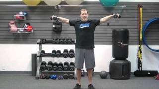 How To Dumbbell Side Raise  DB Medial Delt Raise  Shoulder Exercise Workout  HASfit [upl. by Nwahsud161]